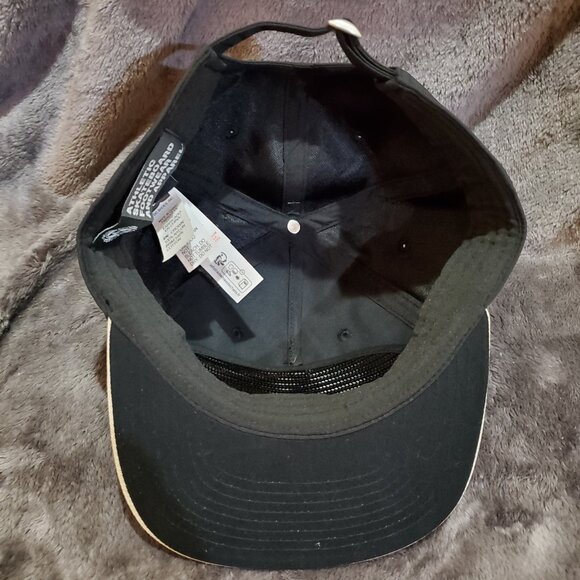 DC Shoes Strapback Baseball Cap Hat Black Gray Skateboard Apparel - Picture 6 of 9